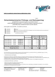 Vorlage Wartungsvertrag | PDF-Datei - ELSTER-Tore