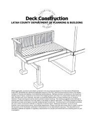 Decks 2013 - Latah County