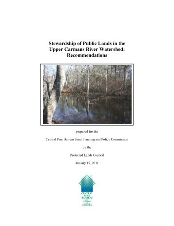 Stewardship of Public Lands in the - Save The Yaphank Lakes