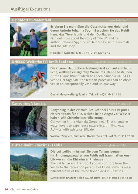 Brambrüesch - Chur Tourismus