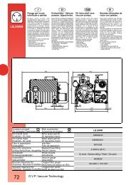 D.V.P. Vacuum Technology E GB D I LB.25WR - Comfilter