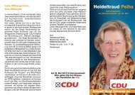 Heideltraud Peihs - CDU Norderstedt