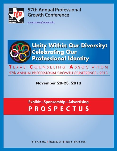 57th Annual Professional Growth Conference - Texas Counseling ...