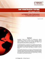 sap penetration testing sap penetration testing - Black Hat