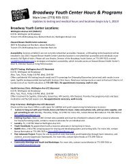 Broadway Youth Center Hours & Programs - Howard Brown Health ...