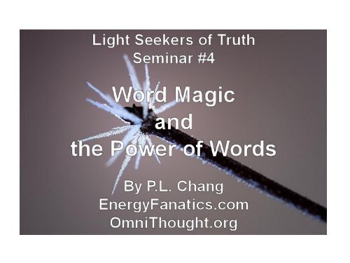 Seminar4-Word-Magic-Power-of-Words1