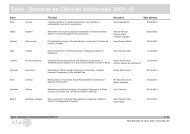 Tesis - Doctorat en CiÃ¨ncies Ambientals 2001-13 - ICTA