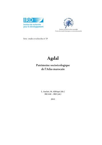 Patrimoine socioÃ©cologique de l'Atlas marocain - ICTA - Universitat ...