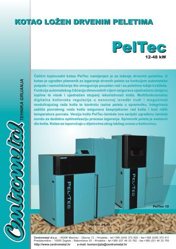 Pel-Tec 12-48 kw NOVO