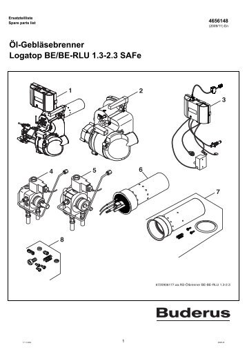 4656148 BE_BE-RLU 1.3-2.3 SAFe - Buderus