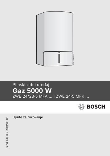 Upute za upotrebu (PDF 0.8 MB) - Bosch