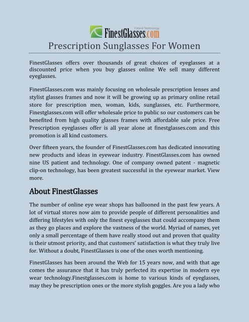 affordable prescription sunglasses