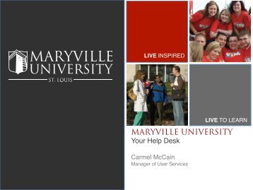 LIVE - Maryville University