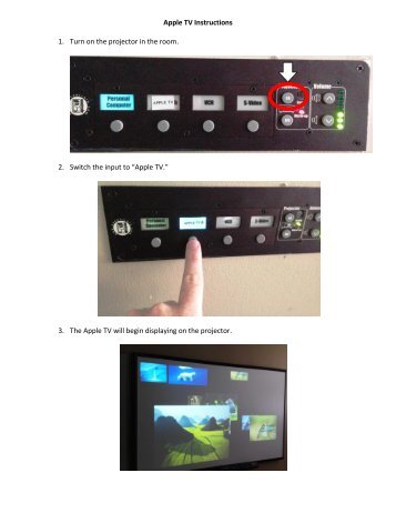 Apple TV Instructions - Blogs at Maryville University