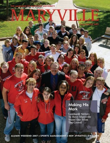 Making His Mark - Maryville University