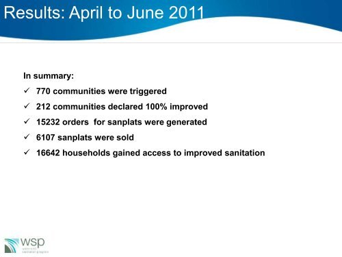 Rural Sanitation Marketing Mix