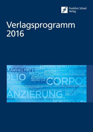 Verlagsprogramm 2016