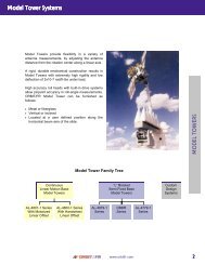Heavy Duty, Handwheel Driven Model Towers - ORBIT/FR, Inc.
