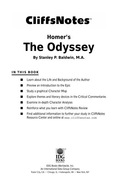 The Odyssey - gst boces