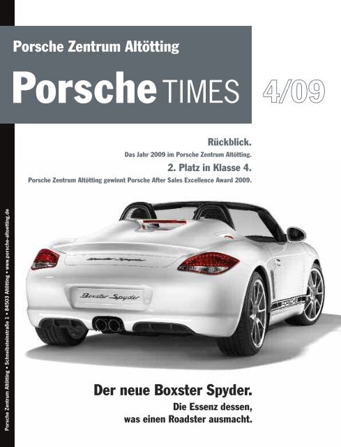 17. Januar 2010 - Porsche