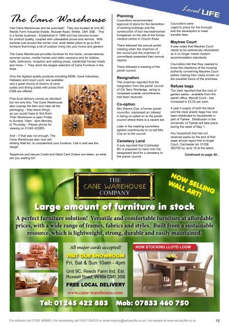 See Pages 31 - Estuary LIFE Magazines