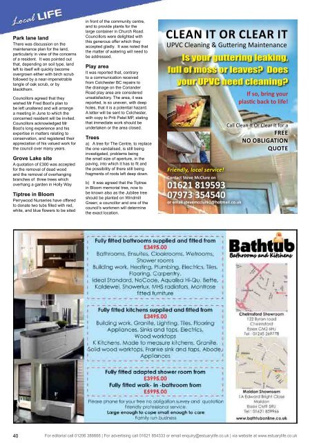 See Pages 31 - Estuary LIFE Magazines