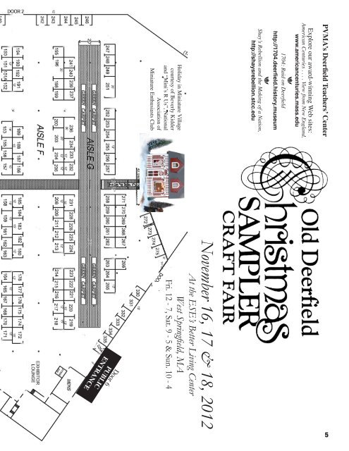 a PDF version of the 2012 Show Program - Old Deerfield Craft Fairs