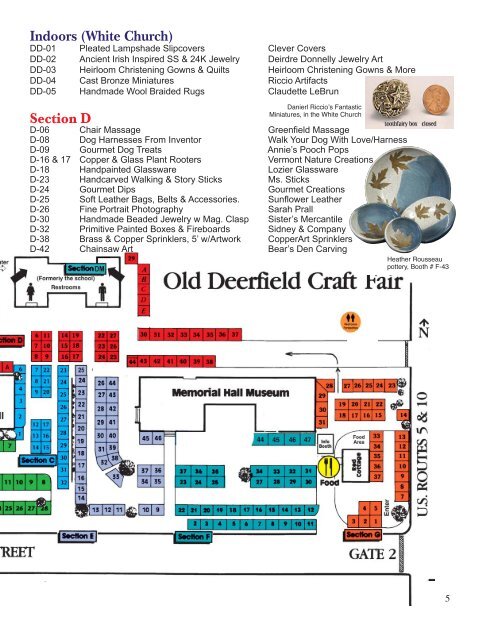 Summer Craft Festival - Old Deerfield Craft Fairs