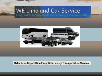 Make Your Airport Ride Easy With Luxury Transportation Service