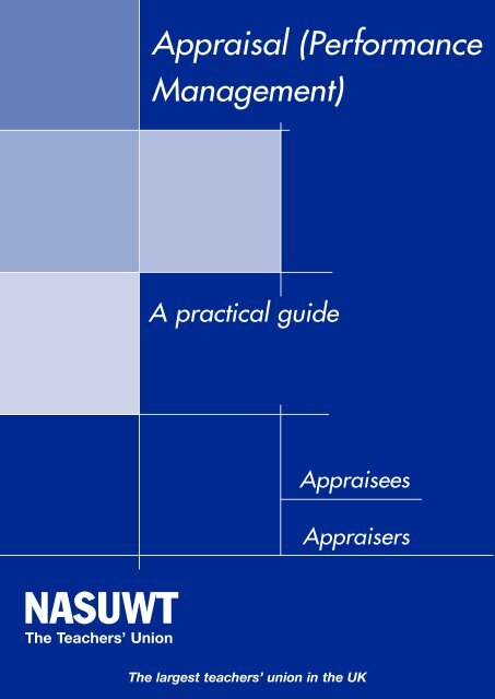 Performance management practical guide England - NASUWT
