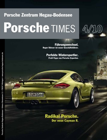 Profi-Tipps von Porsche Experten.