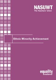 Ethnic Minority Achievement - NASUWT