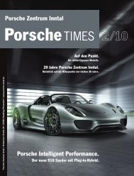 20 Jahre Porsche Zentrum Inntal - Porsche Zentrum Olympiapark