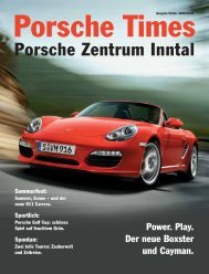 der ferienhimmel auf erden! - Porsche Zentrum Olympiapark