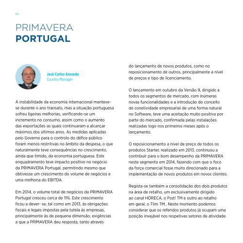 Relatório Anual consolidado 2014