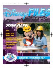 DVC Winter 2007 magazine:Layout 1 - Disney Vacation Club