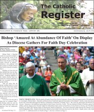 July 16, 2012 - Diocese of Altoona-Johnstown