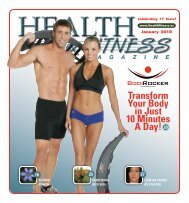 January 2010 - Health & Fitness Magazine online!