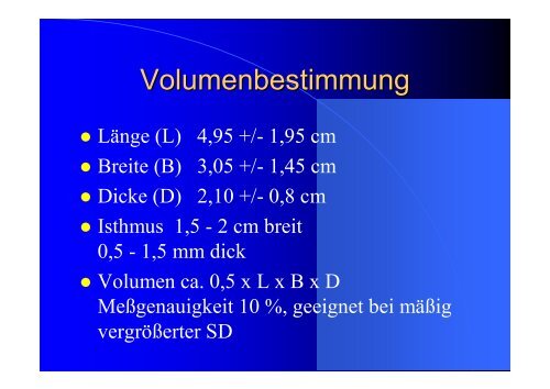 Vorlesung Hals + SD