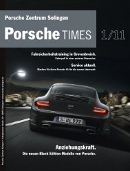 Herzlich willkommen im Porsche Zentrum  Solingen.