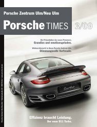 Porsche Zentrum Ulm/Neu Ulm Effizienz braucht Leistung. Der neue ...