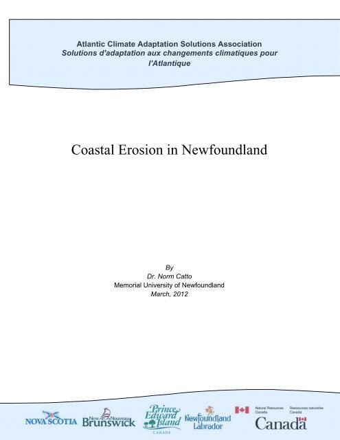 Coastal Erosion in Newfoundland.pdf - Atlantic Climate Adaptation ...