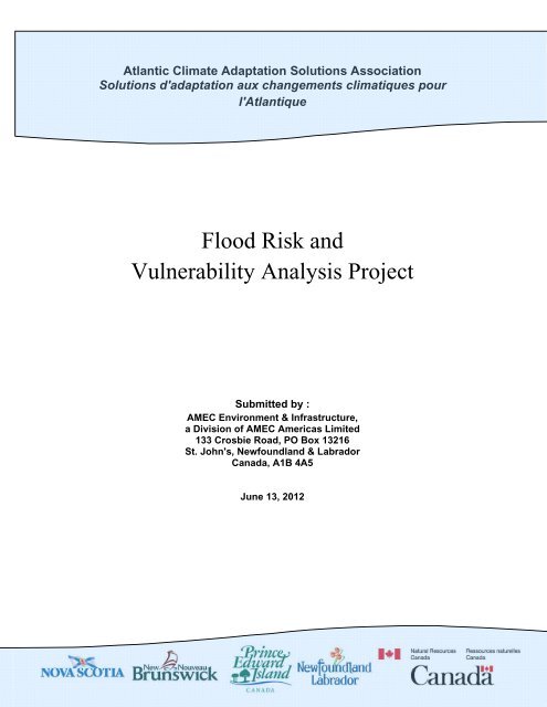 Flood Risk and Vulnerability Analysis Project - Atlantic Climate ...