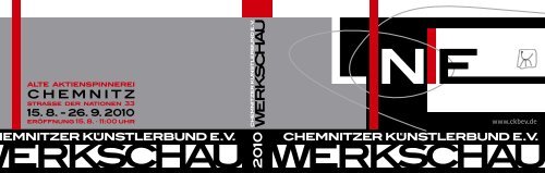 W E R K  S C H AU - Chemnitzer Künstlerbund eV