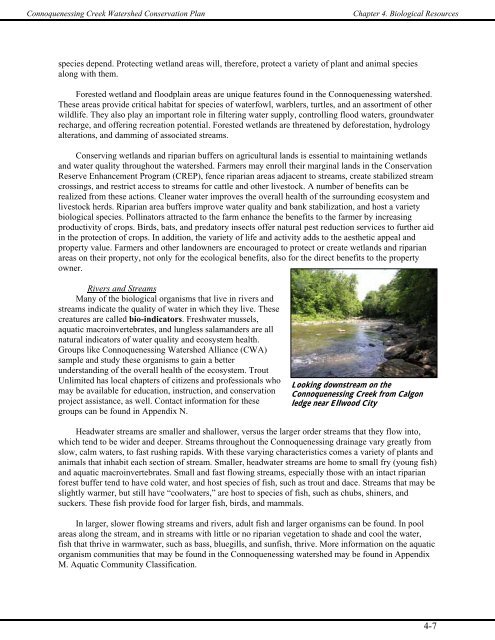 CHAPTER 4 - Western Pennsylvania Conservancy