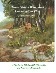 Three Sisters Watershed Conservation Plan - Western Pennsylvania ...