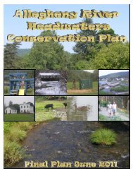Allegheny River Headwaters Watershed Conservation Plan