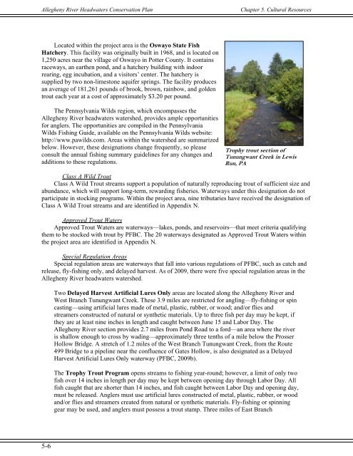 Allegheny River Headwaters Watershed Conservation Plan