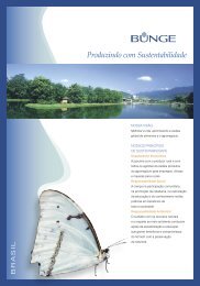 Folder de Sustentabilidade 2007 - Bunge