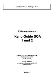 Kanu-Guide_SOA_1_2_P.. - Swiss Outdoor Association